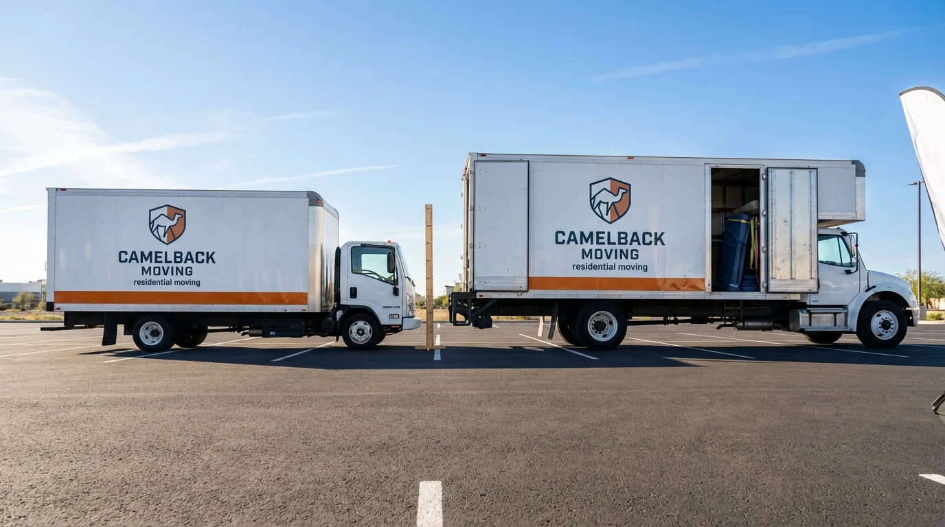 Moving truck size capacity guide in Washington Court House